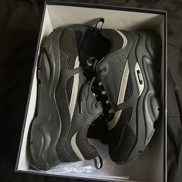 Dior Black and Gray Men's Sneakers - Picture 5 of 5